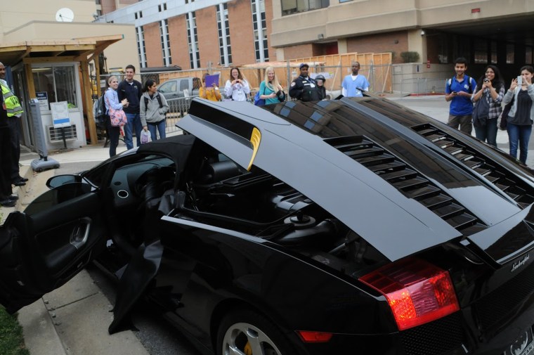 Man who dressed up as Batman to visit sick kids and adapted his black Lamborghini to look like the Batmobile, died in a traffic accident.