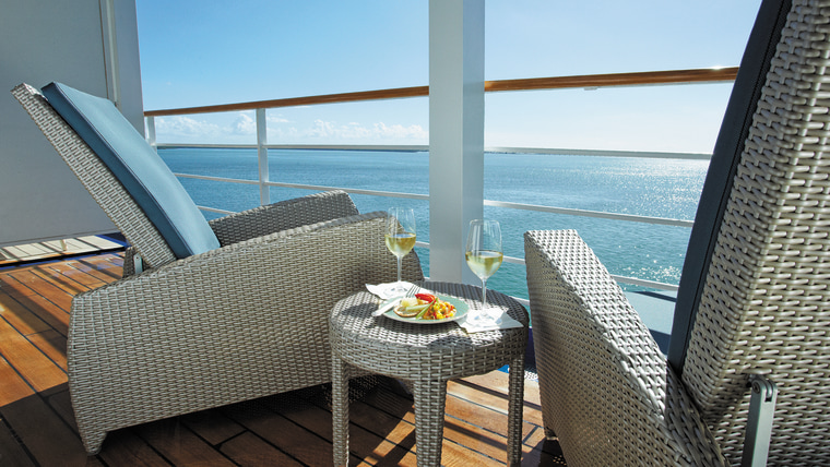 Seven Seas Navigator balcony