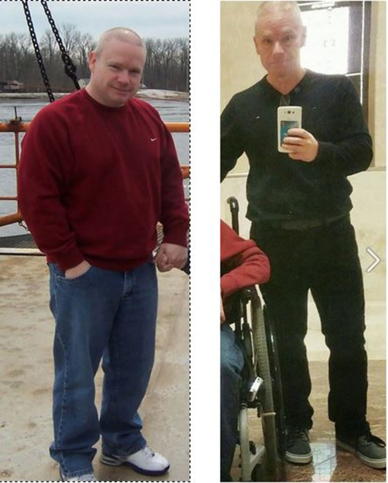Rick Delashmit forged a pact with his son to get fit