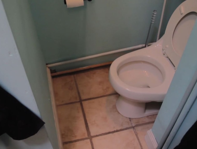 This guy that lives in a 100 square foot NYC apartment for $1,100 a month
