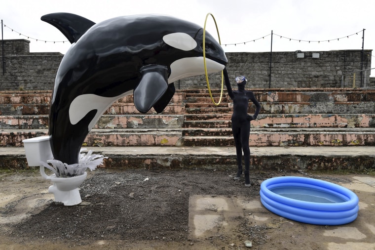 Banksy's 'Dismaland', a theme park-styled art installation