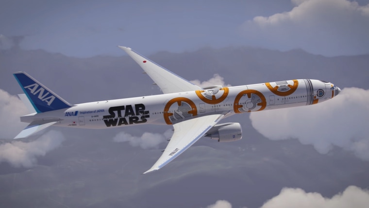ANA's "Star Wars"-themed jet