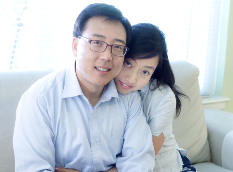 2RedBeans co-founder Q Zhao with her husband. The couple met on 2RedBeans in 2013.