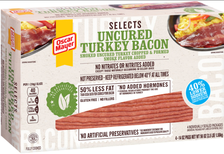 Image: Oscar Mayer's "Selects - Uncured Turkey Bacon"