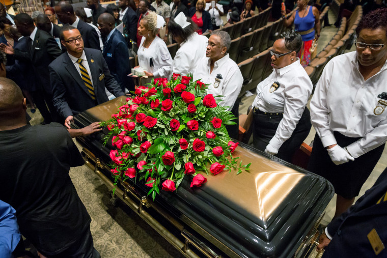 Image: Michael Brown funeral