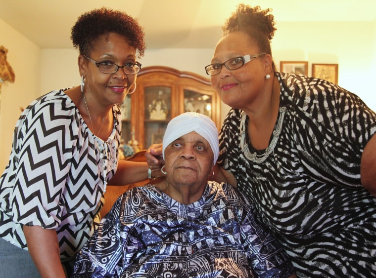 Image: Paula Hartley, Sharon Hartley-DeLay, and Josephine Hartley in their Ponchartrain Park home.