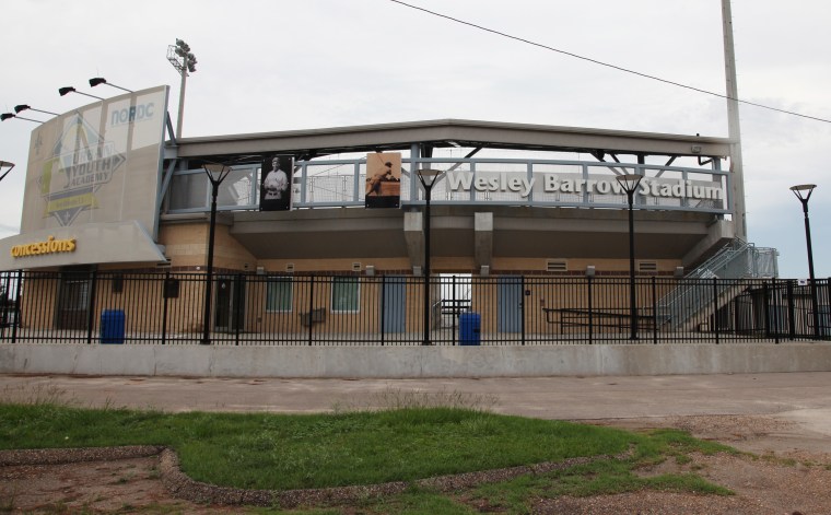 Image: Wesley Barrow Stadium in Pontchartrain Park, New Orleans