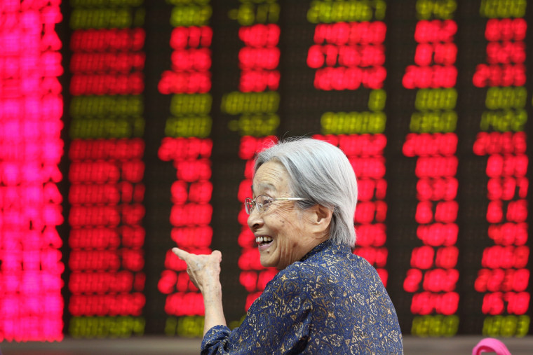 Image: China stock market
