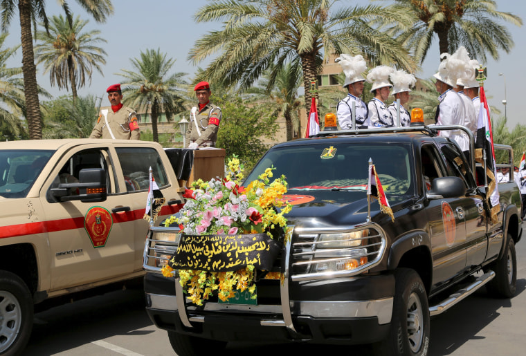 Image: Funeral of Iraqi army commanders