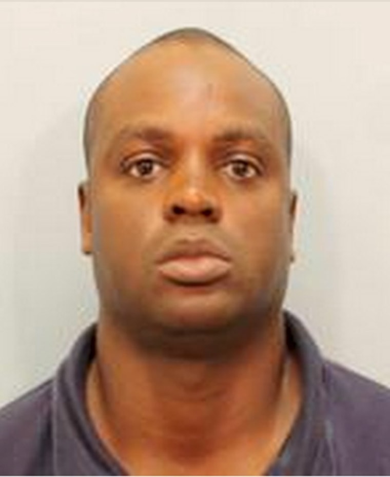 Image: Shannon Miles, who has been arrested in connection with the shooting death of deputy Darren Goforth at a Houston gas station, is seen in this handout booking photo provided by Harris County Sheriff's Office in Houston, Texas