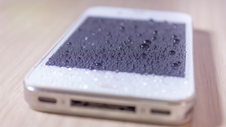 Wet phone, and what to do with it