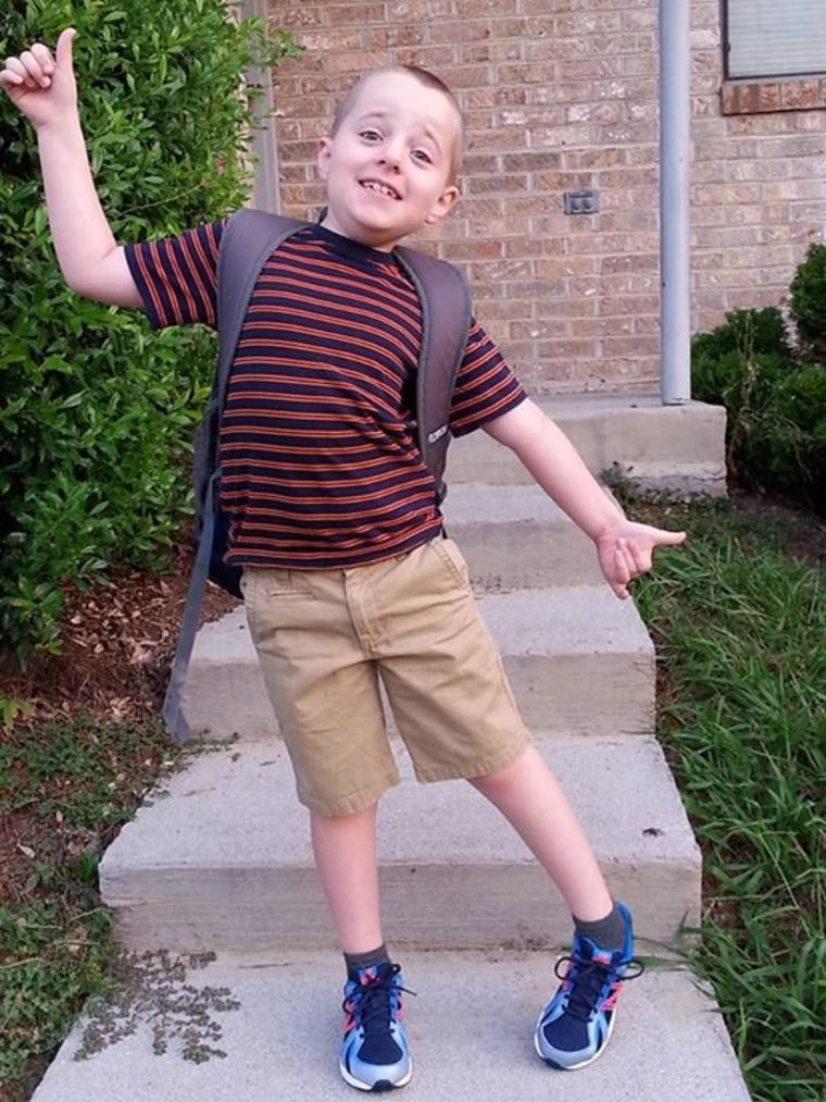 Connor's first day of 3rd grade!