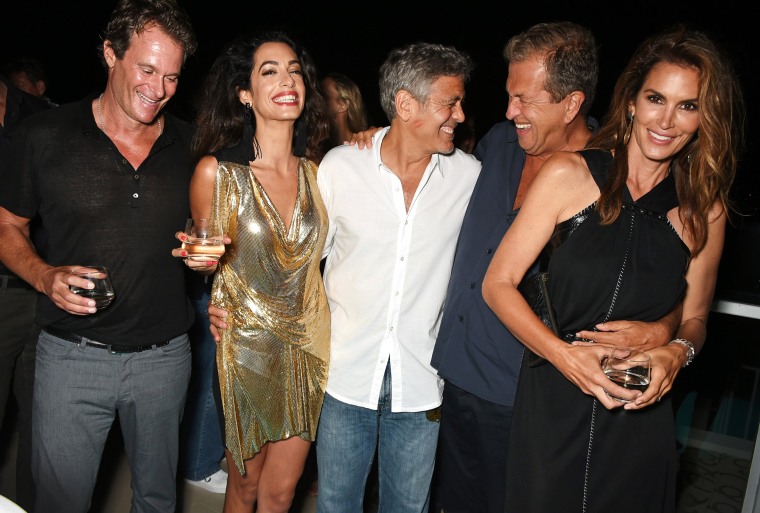 Amal Clooney and George Clooney