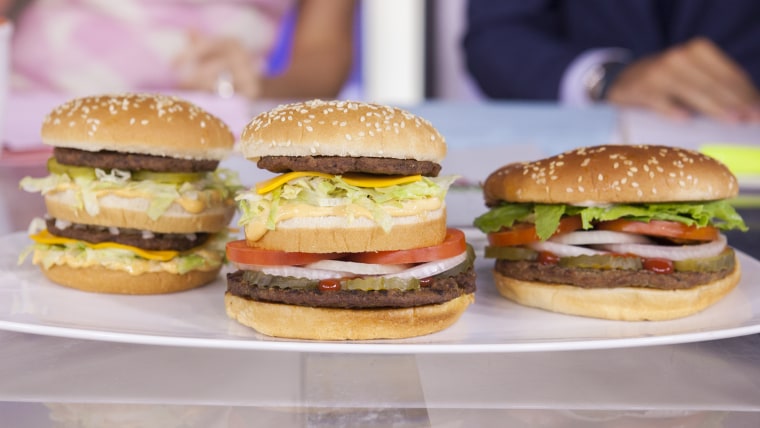The debut of the McWhopper, a combination of Burger King’s Whopper and McDonald’s Big Mac.