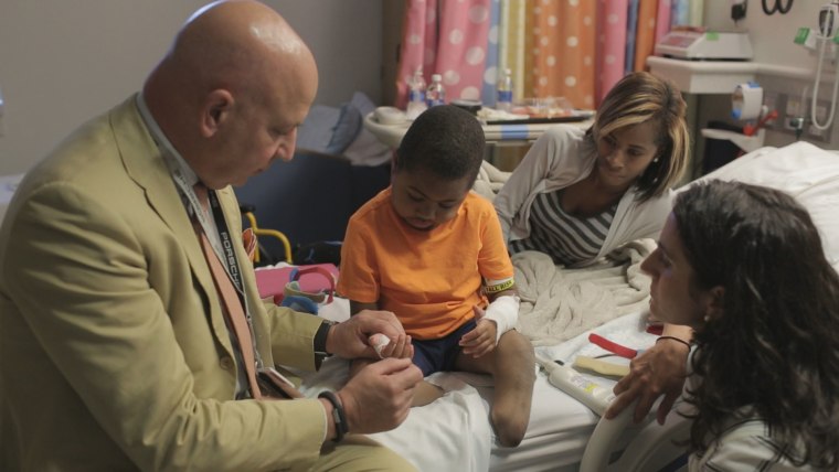 Dr. Scott Levin and Zion.