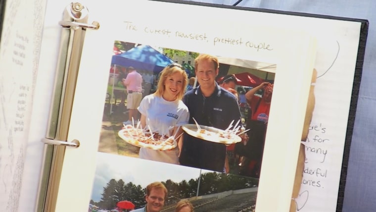 Alison Parker's boyfriend's photo album