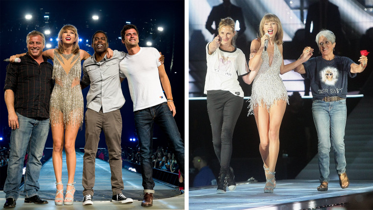 Taylor Swift with top celebrity cameos