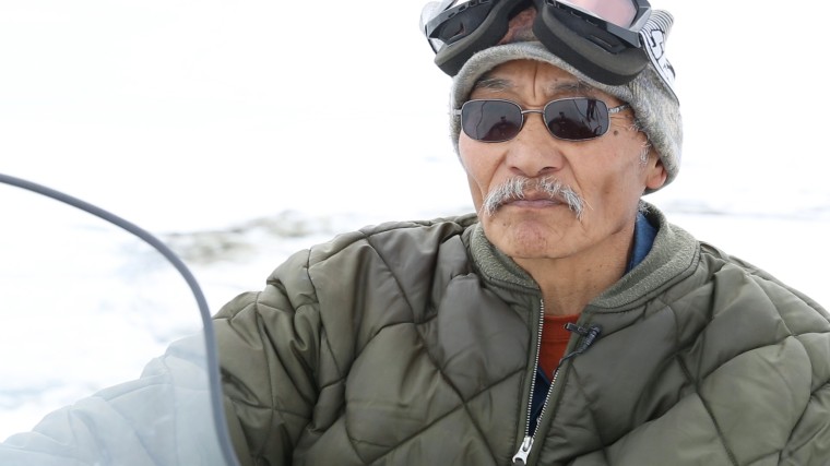 Image: Fred Goodhope, one of the elders in Shishmaref.