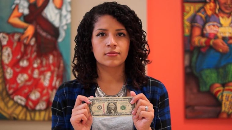 Marisol Soto, 21, created a campaign to showcase how much money undocumented immigrants are contributing to the U.S. economy.