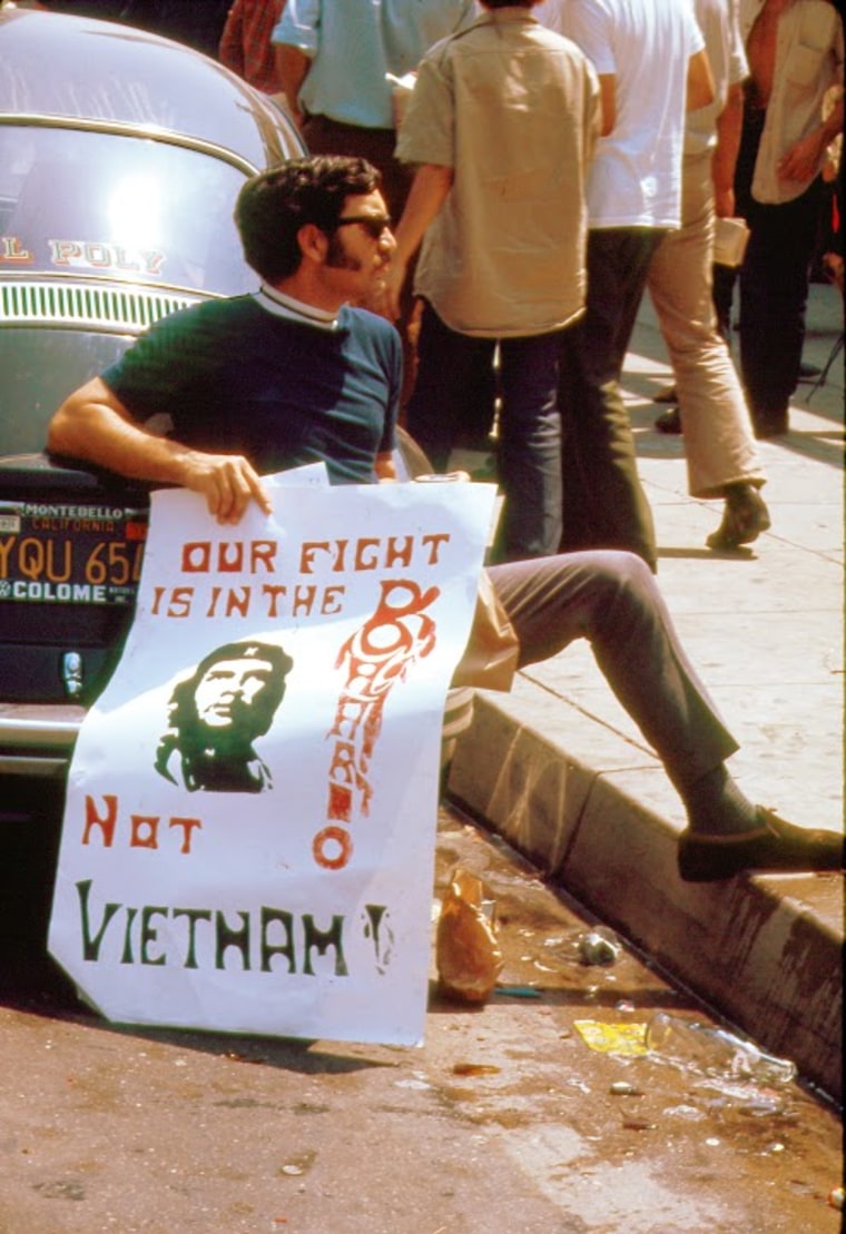 Vietnam protester.