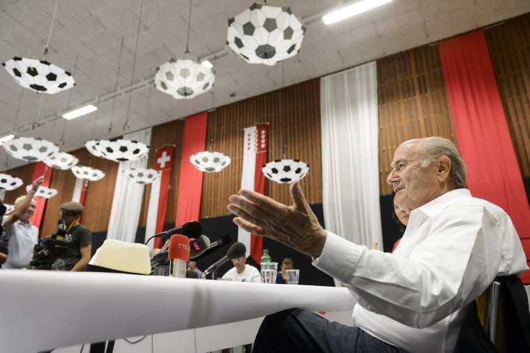 Image: FIFA President Sepp Blatter