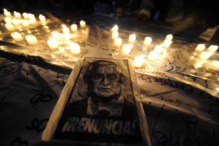Image: GUATEMALA-POLITICS-CORRUPTION-PROTEST-FILES