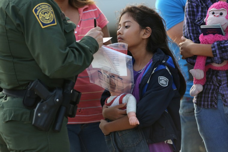 Image: U.S. Agents Take Undocumented Immigrants Into Custody Near Tex-Mex Border