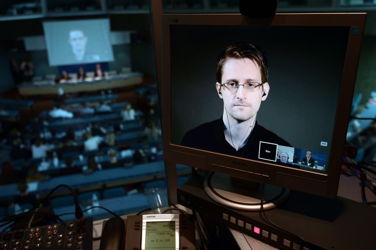 Image: NSA former intelligence contractor Edward Snowden