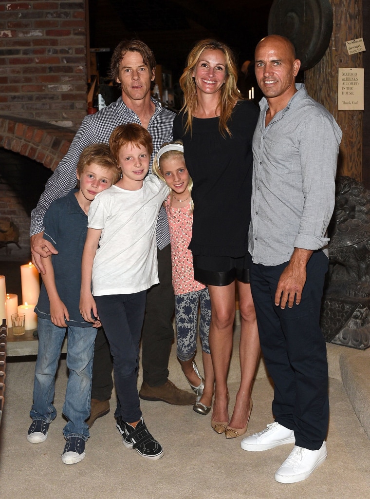 Julia Roberts and family