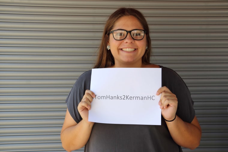 As president of Kerman High School's Associated Student Body, Hannah Turner has been part of a social-media campaign to convince actor Tom Hanks to appear at homecoming, whose theme is Hanks' films.