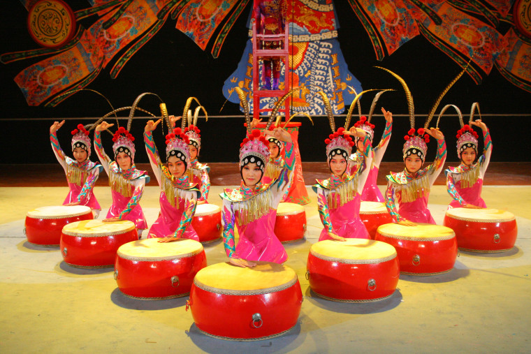 The acrobats of the New Shanghai Circus have found their performance home in Branson, Missouri - population 11,000.