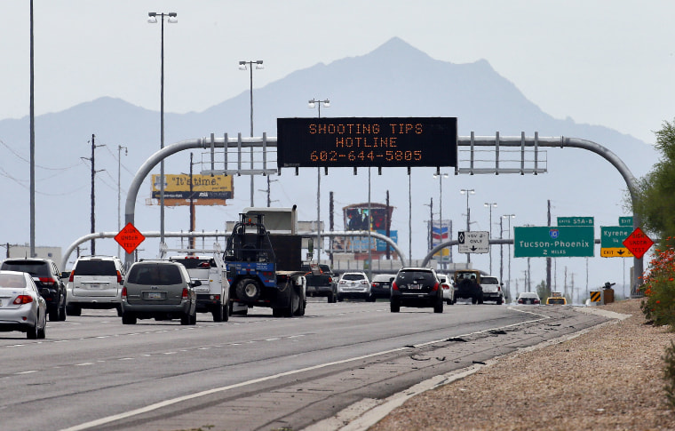 IMAGE: Phoenix freeway shootings