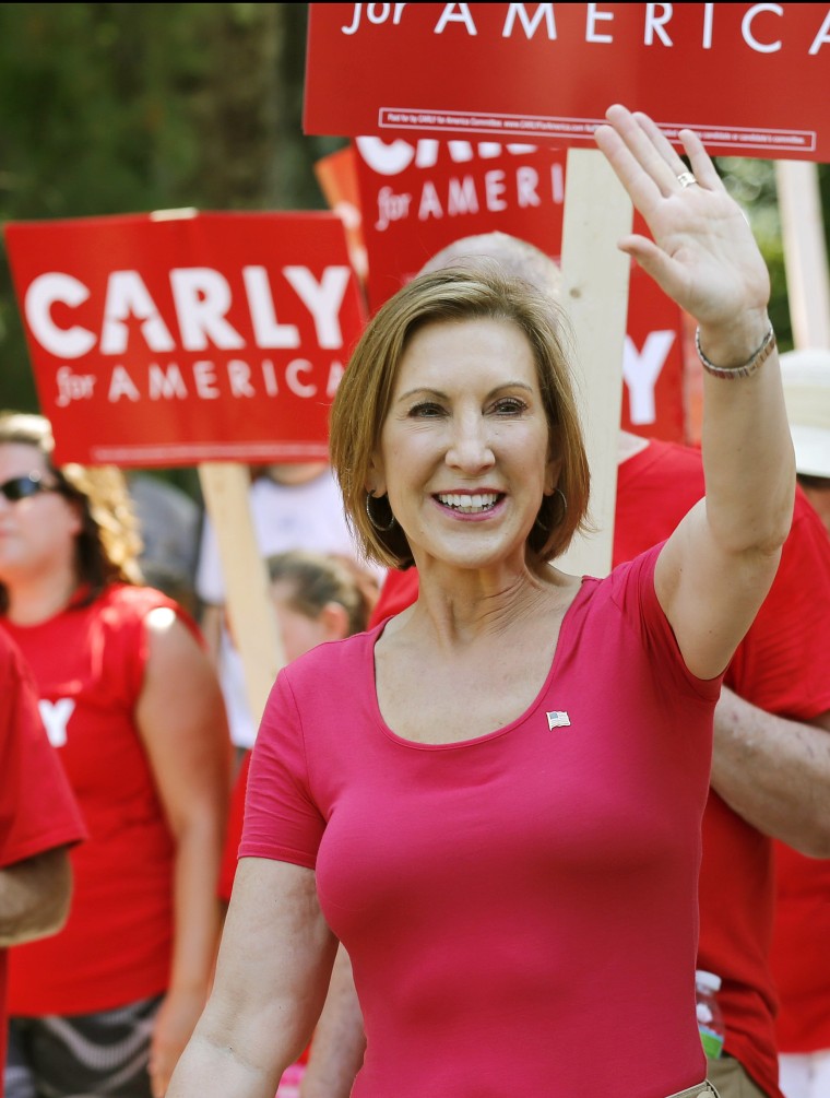 Image: Carly Fiorina on Sept. 7