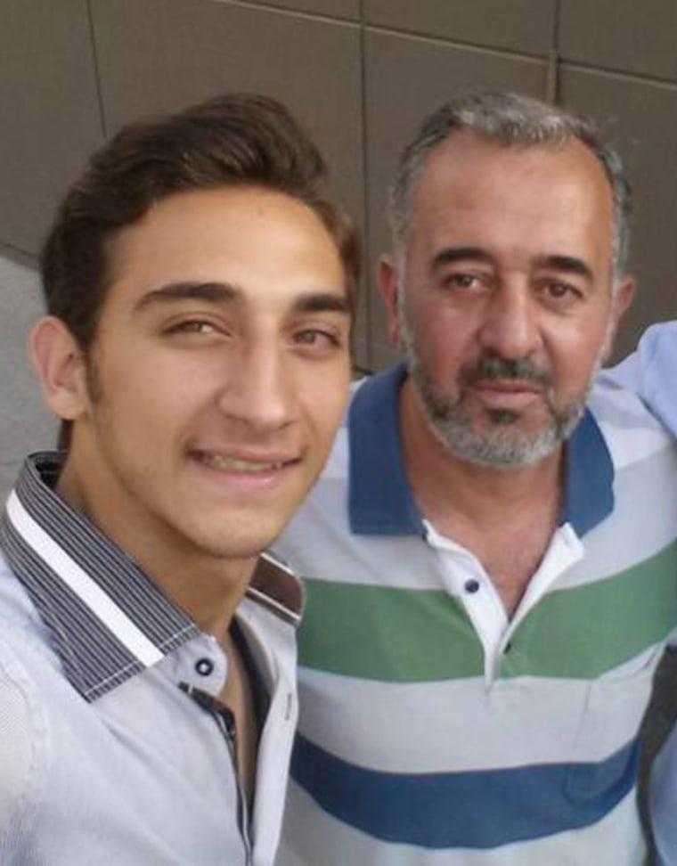 Almuhannad Abdul Mohsen and his father Osama Abdul Mohsen