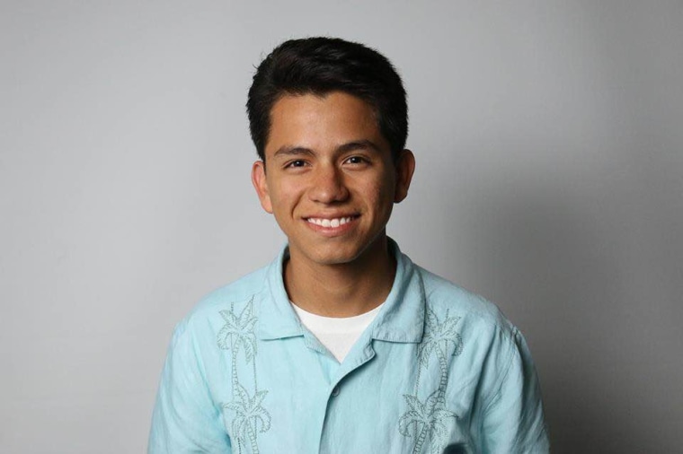 Francisco Aviles Pino, 19, said the GEAR UP program helped him get into college. He's now a sophomore at Fullerton College in California and plans to transfer to a four-year university to continue his education.