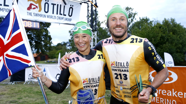 Pippa Middleton At The Otillio Swim-Run Championship