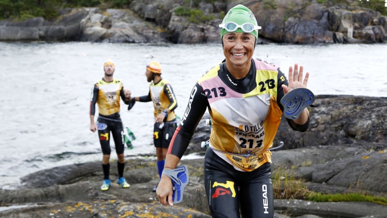 Pippa Middleton At The Otillio Swim-Run Championship