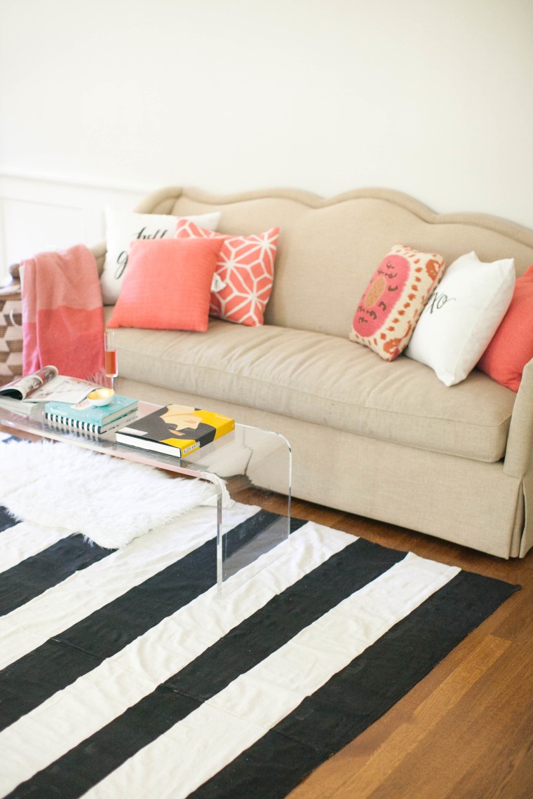 How to Keep Rugs In Place Using Carpet Tape - Life Love Larson