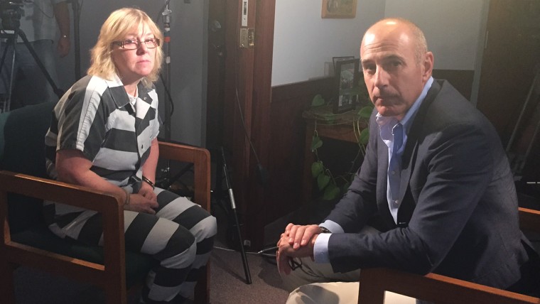 Joyce Mitchell and Matt Lauer