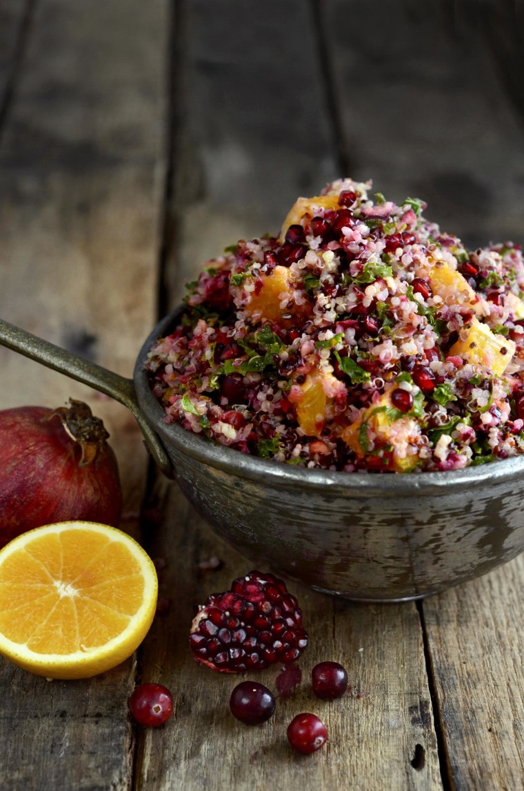 Cranberry Orange Quinoa Salad