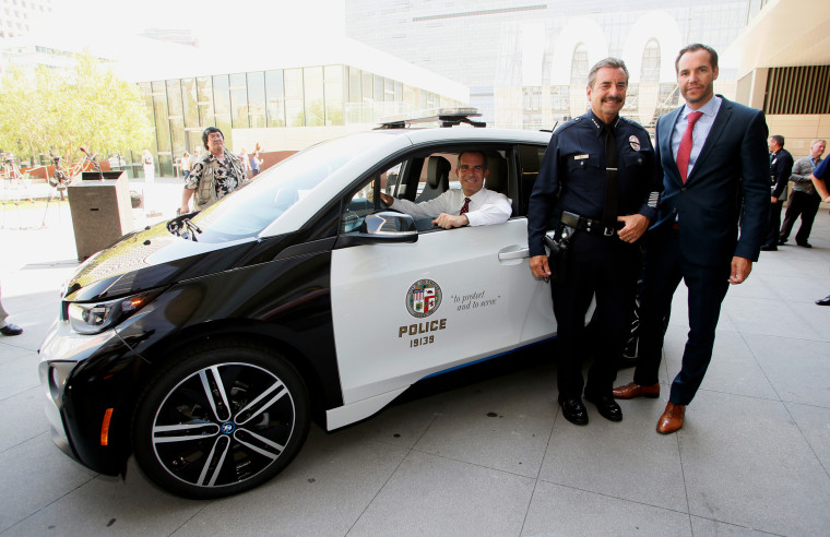 Image: LAPD gets a BMW i3 electric car