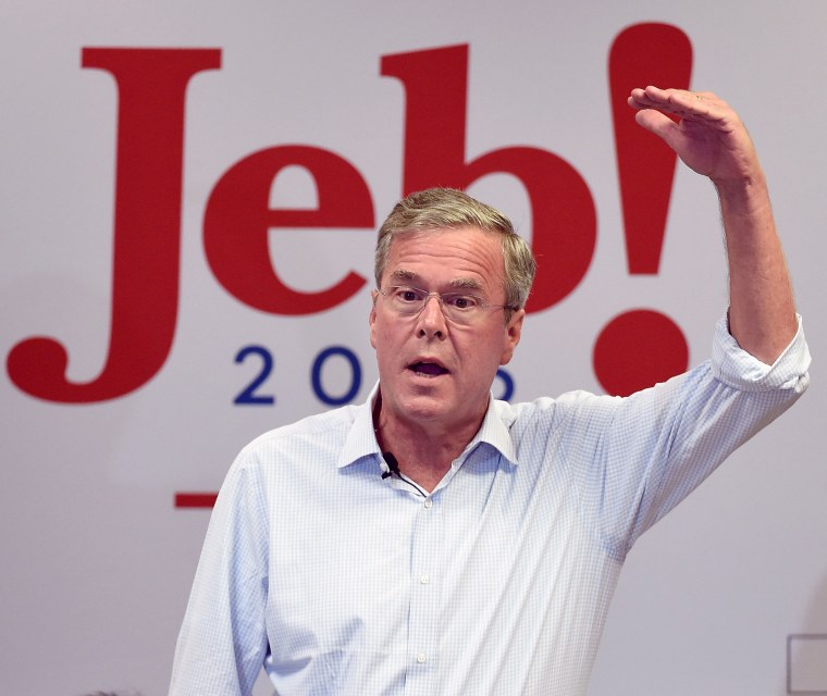 Image: GOP Presidential Candidate Jeb Bush Campaigns In Las Vegas