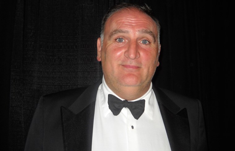 File photo of Chef Jose Andres attending the 28th Annual Hispanic Heritage Awards in Washington, D.C., on Sept. 17.