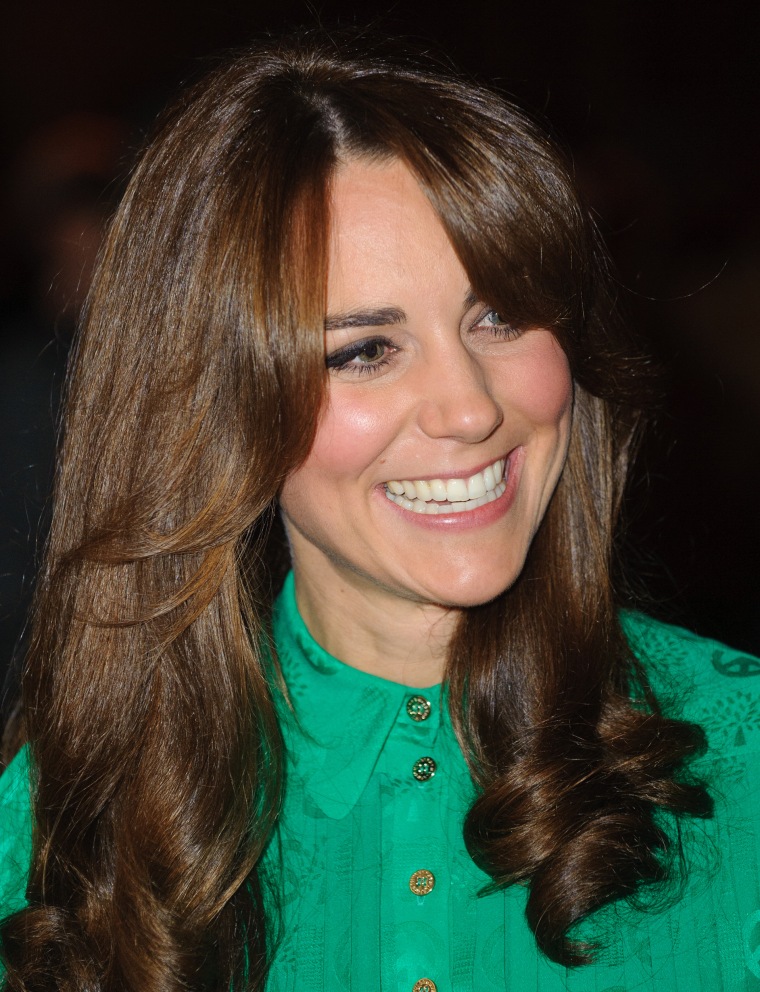 Duchess Kate bangs