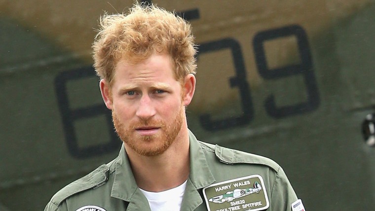 Image: Prince Harry Attends The Battle Of Britain Flypast