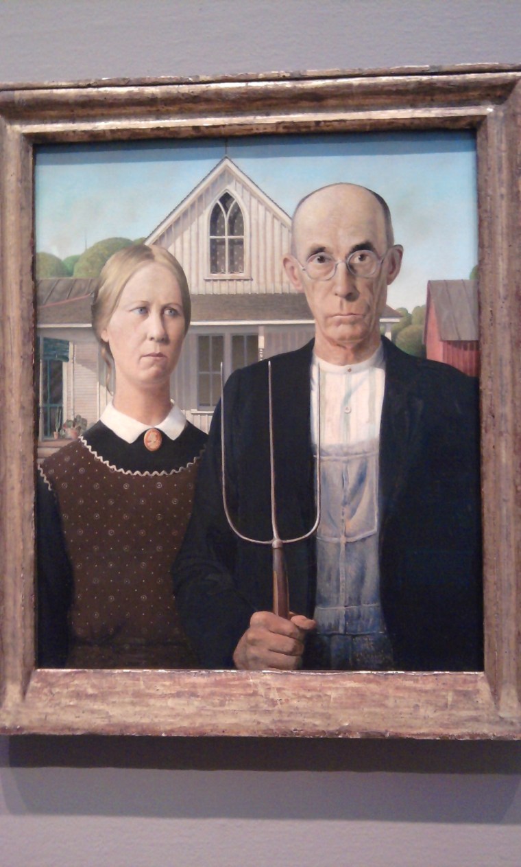 "American Gothic" at The Art Institute of Chicago