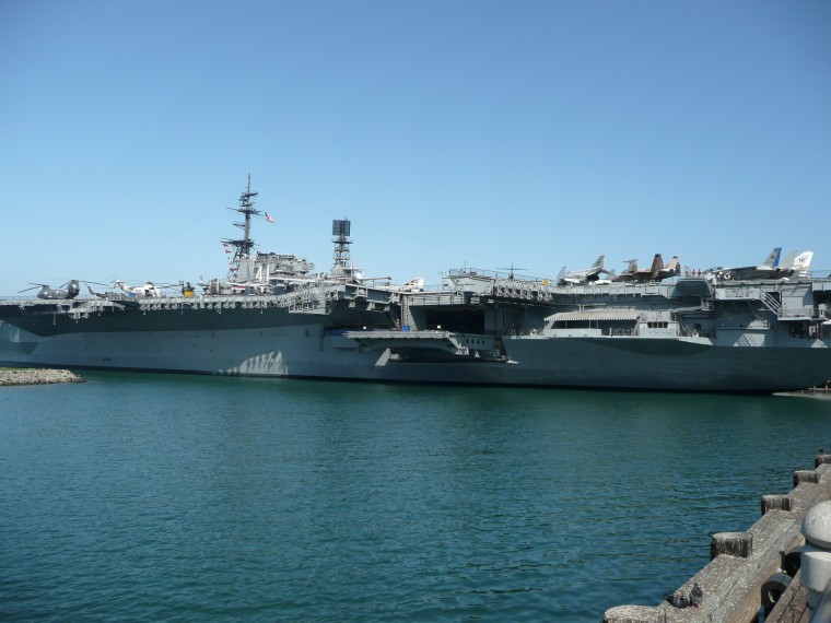 USS Midway Museum in San Diego, California