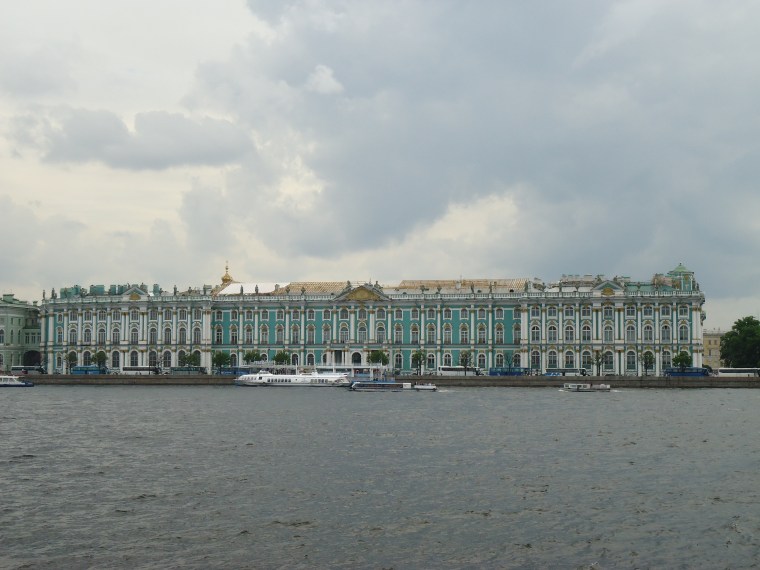 State Hermitage Museum and Winter Palace in St. Petersburg, Russia