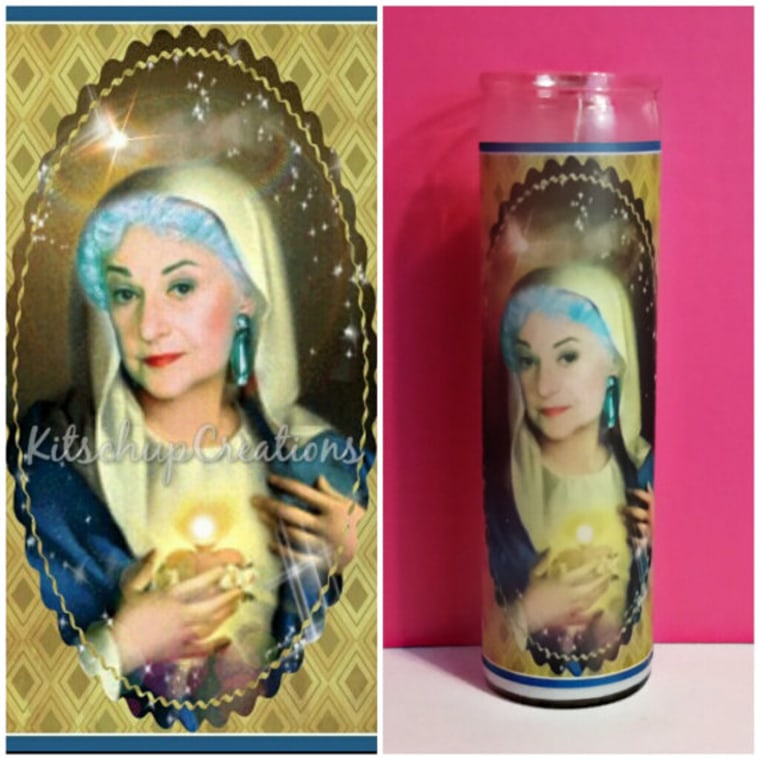 Etsy artist makes religious candle inspired by the Golden Girls