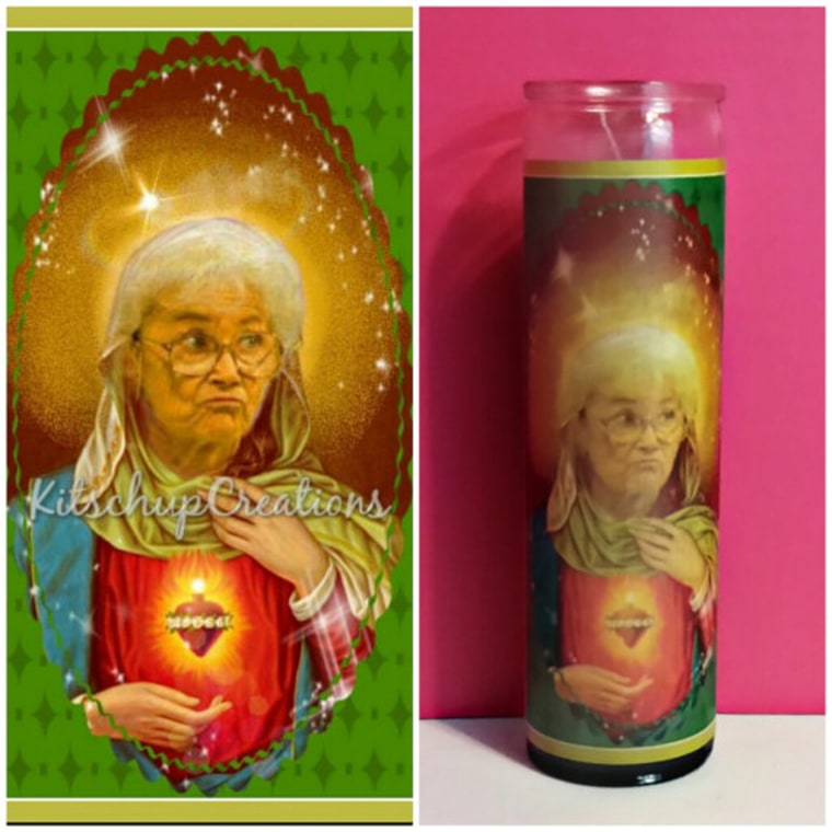 Etsy artist makes religious candle inspired by the Golden Girls